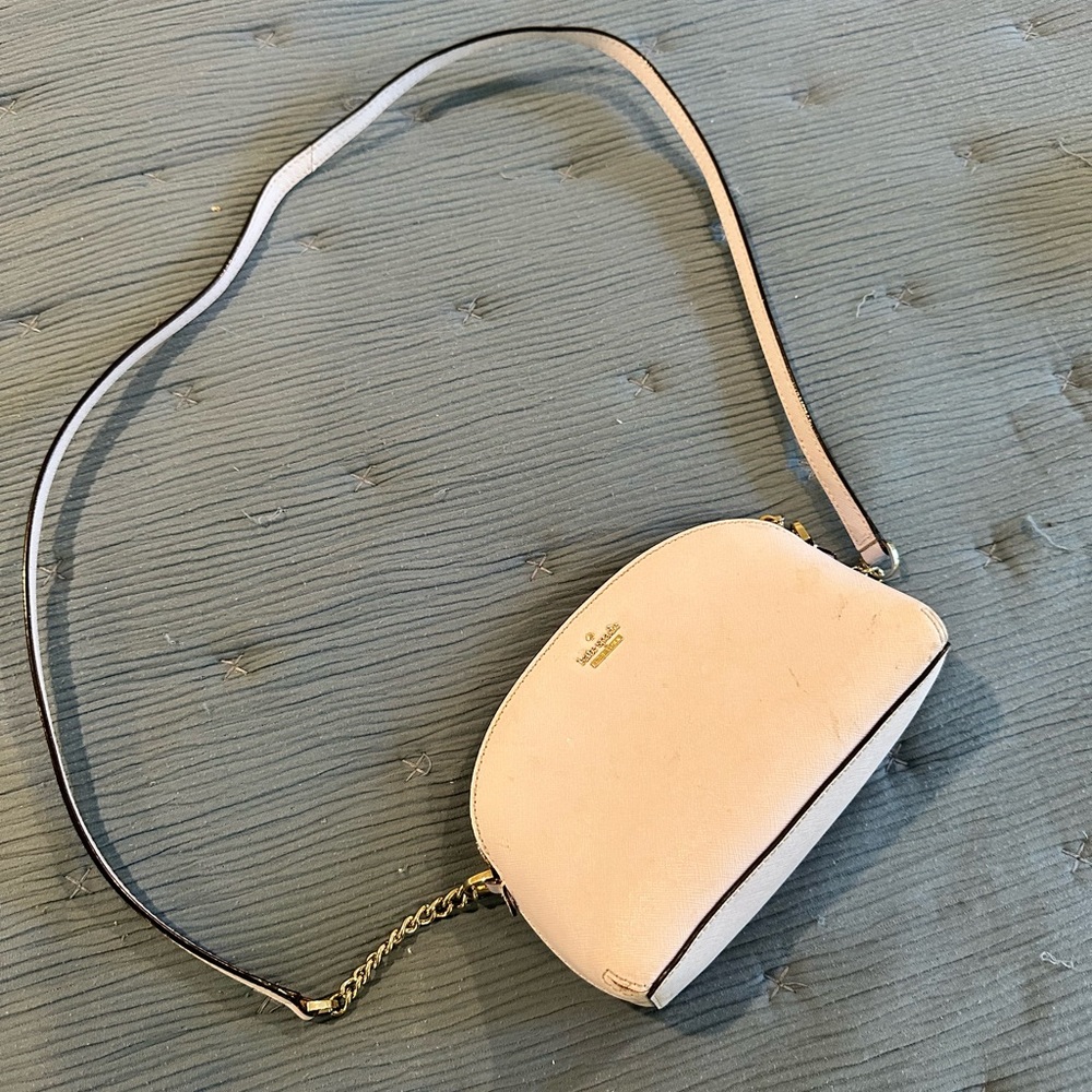 GUC Kate Spade lavender leather crossbody